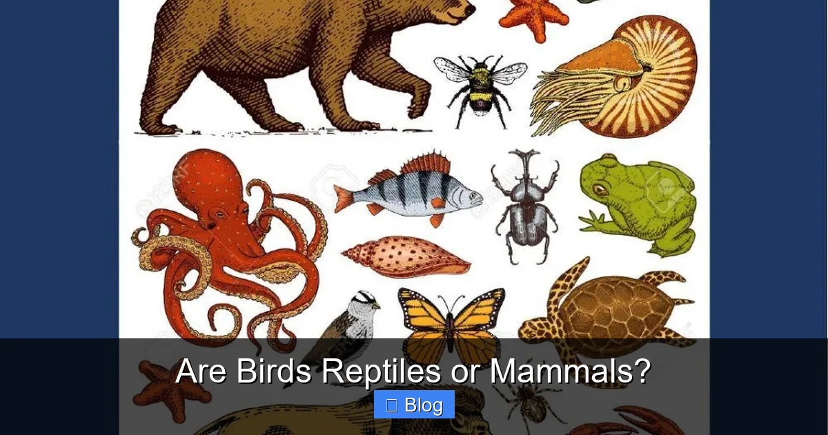 Are Birds Reptiles or Mammals?