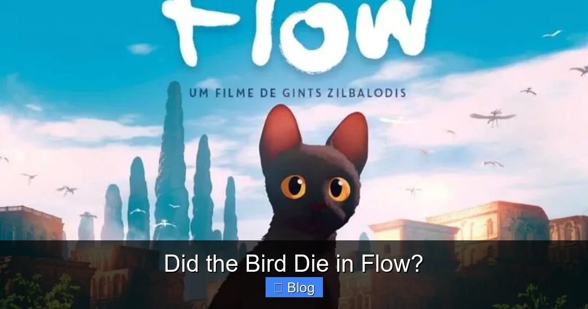 Did the Bird Die in Flow?