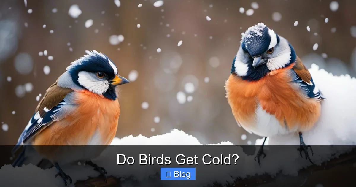 Do Birds Get Cold?