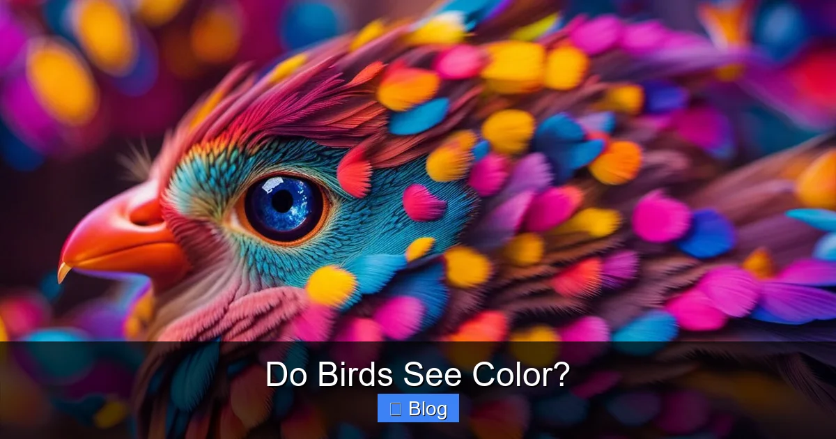 Do Birds See Color?