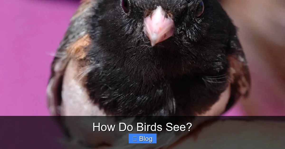 How Do Birds See?