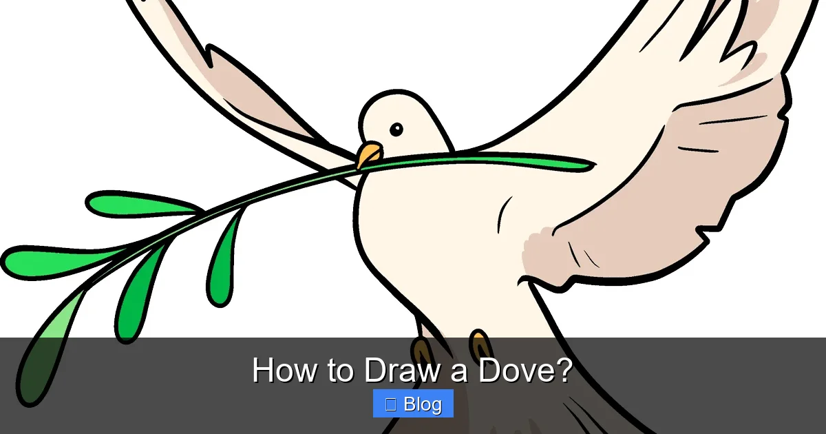 How to Draw a Dove?