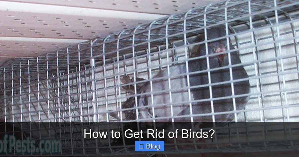 How to Get Rid of Birds?