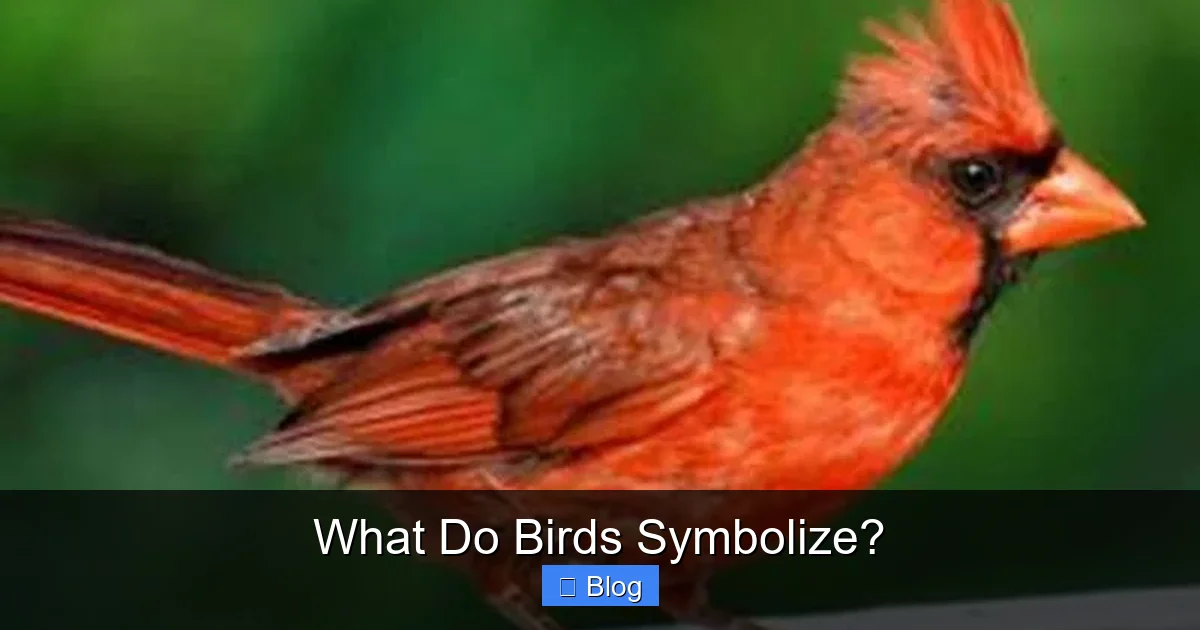 What Do Birds Symbolize?