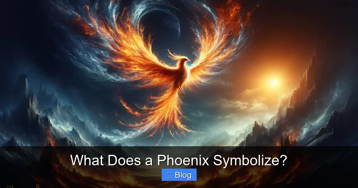 What Does a Phoenix Symbolize?