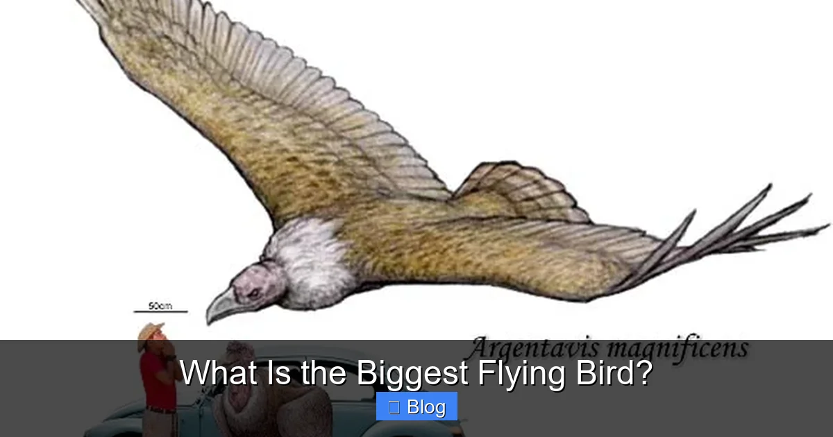 What Is the Biggest Flying Bird?