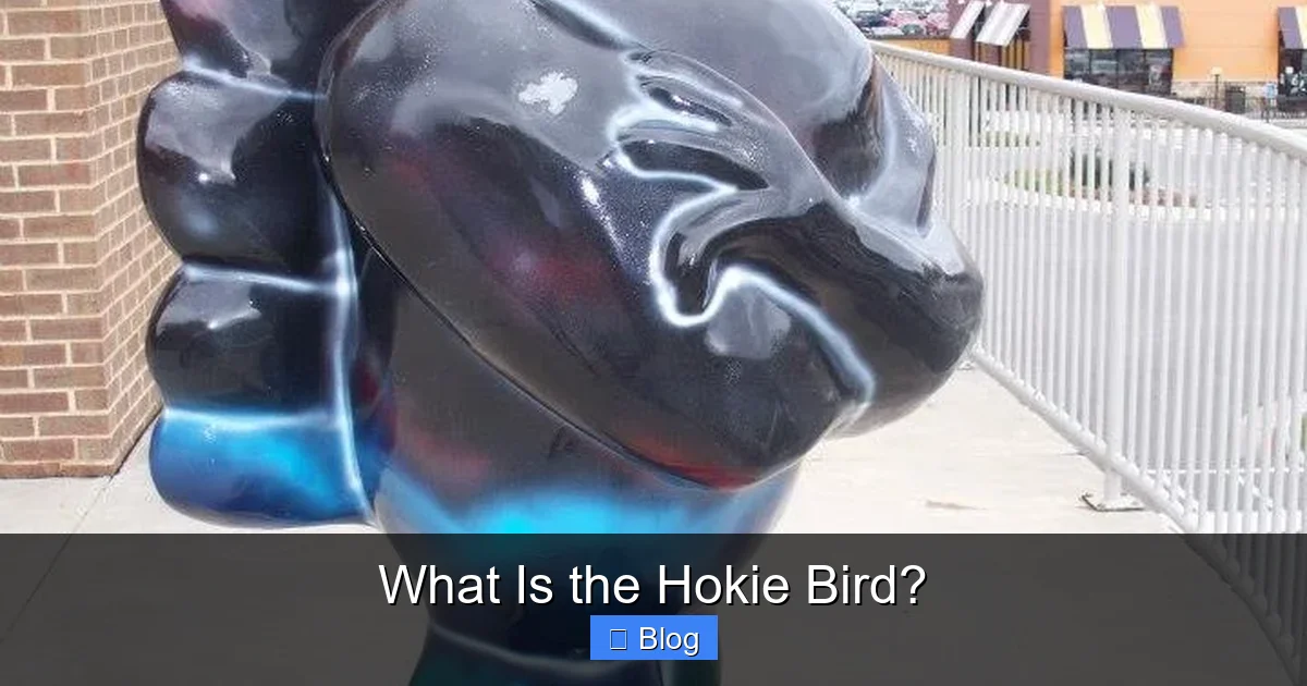What Is the Hokie Bird?
