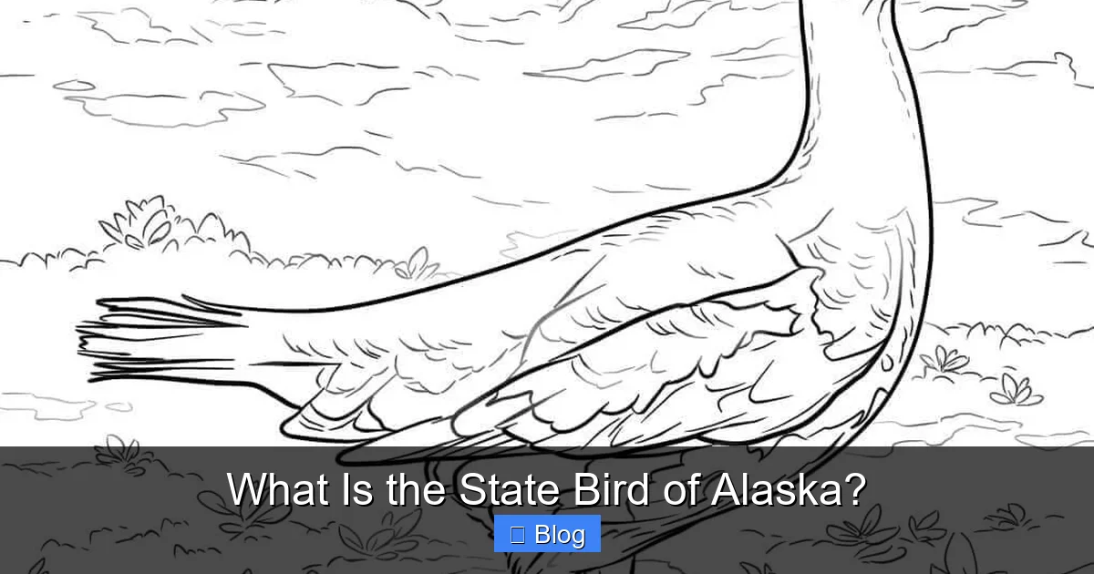 What Is the State Bird of Alaska?
