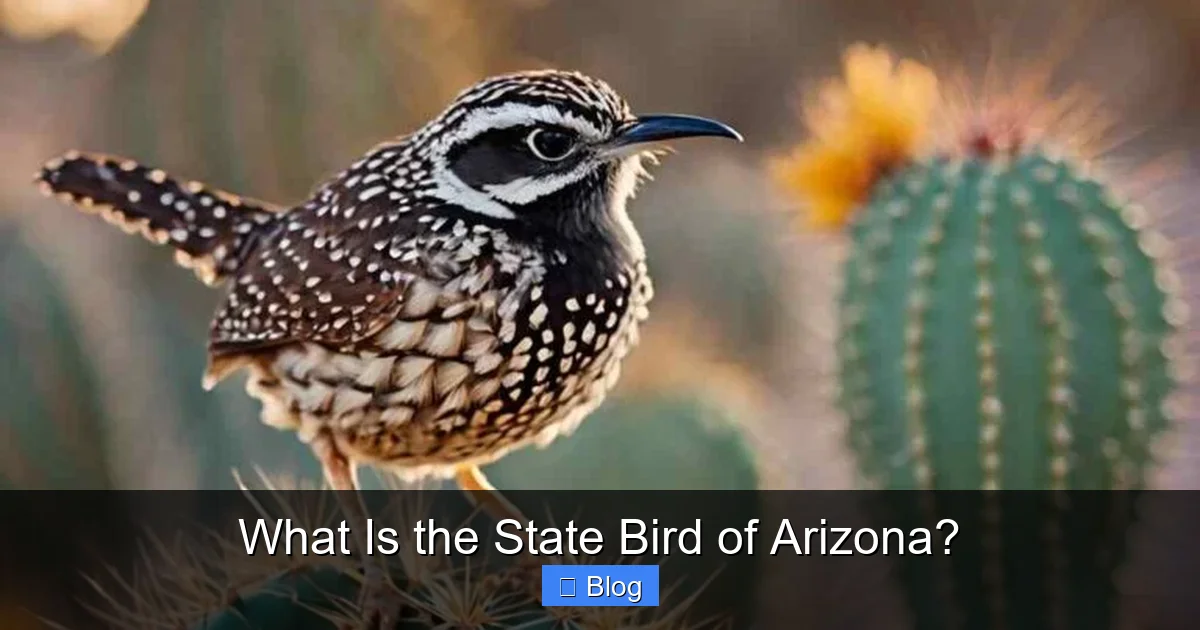 What Is the State Bird of Arizona?